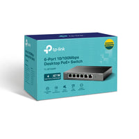 TP-Link 6 Port Unmanaged POE Desktop Switch