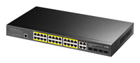Cudy 24 Port Gigabit PoE 400W 4 Gigabit 4SFP Switch | GS2028PS4-400W