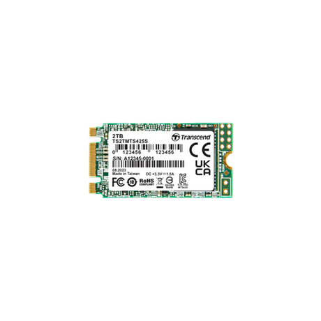 Transcend MTS425S 2TB M.2 2242 SATA III SSD 550/500 MB/s
