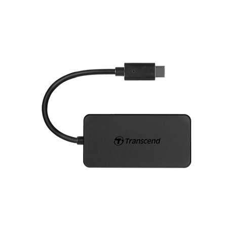 Transcend HUB2C 4-Port USB 3.2 Gen 1 Type-C Hub Black