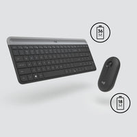 Logitech MK470 Slim Wireless Keyboard and Mouse Combo