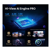 Hisense 75-Inch 4K UHD ULED Mini LED Pro Smart TV 165Hz HDR Dolby Vision DVB-T2
