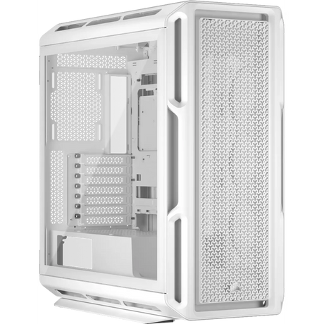 Corsair 5000T Midi Tower ATX PC Case USB-C 10x 120mm Fan Support Dual 360mm Radiator (White)