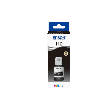 Epson EcoTank 112 Pigment Black Ink Bottle 7500 Pages for L5160 L5150