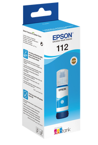 Epson EcoTank 112 Pigment Cyan Ink Bottle 70ml 6000 Pages for L5160 L5150