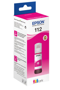 Epson EcoTank 112 Pigment Magenta Ink Bottle 70ml 6000 Pages for L5160 L5150