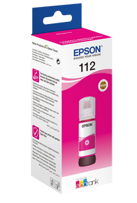 Epson EcoTank 112 Pigment Magenta Ink Bottle 70ml 6000 Pages for L5160 L5150