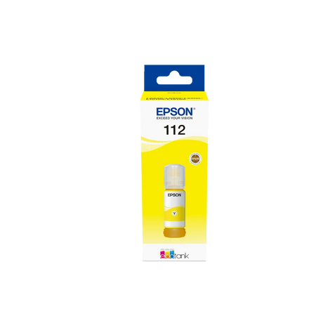 Epson 112 Pigment Yellow EcoTank Ink Bottle 70ml 6000 Pages