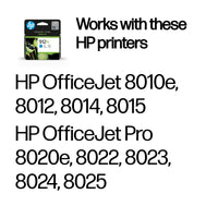 HP 912XL High Yield Cyan Original Ink Cartridge, 700 pages