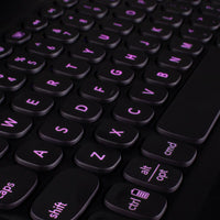 ZAGG Pro Keys Wireless Bluetooth Multi-Device Keyboard QWERTY Backlit Grey