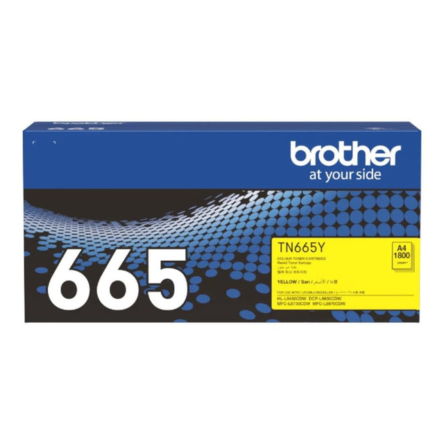 Brother | Standard Yellow Toner Cartridge for HL-L8430CDW; MFC-L8730CDW; MFC-L8970CDW