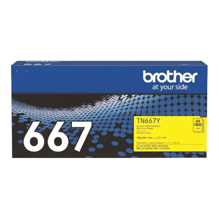 Brother | Ultra High Yield Yellow Toner Cartridge for HL-L8430CDW; MFC-L8730CDW; MFC-L8970CDW