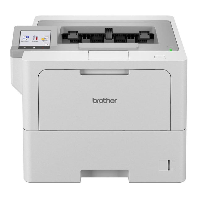 Brother High-Speed Monochrome Duplex Laser Printer with wired network capability (3YR onsite)