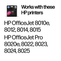 HP 912 Magenta Original Ink Cartridge, 315 pages