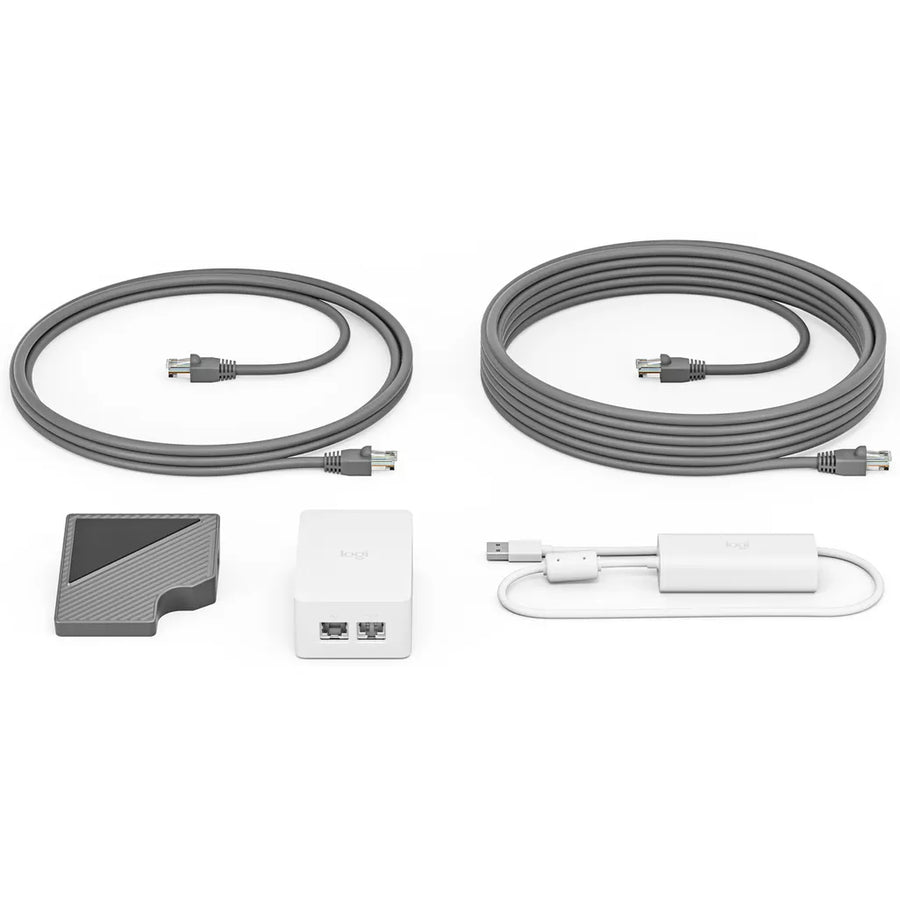 Logitech Cat5e Extension Kit for Video Conferencing 40m Range (Graphite)