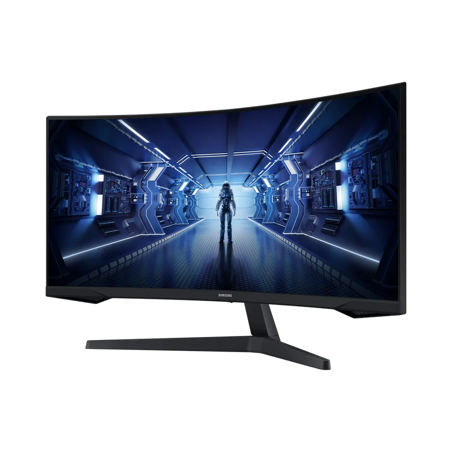 Samsung Odyssey G55T 34" UWQHD 165Hz 1ms Curved VA Gaming Monitor (Black)