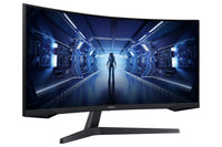 Samsung Odyssey G55T 34" UWQHD 165Hz 1ms Curved VA Gaming Monitor (Black)
