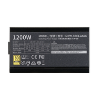 Cooler Master Elite Gold 1200W ATX 3.1 Fully Modular PSU 80 Plus Gold 135mm Fan Black