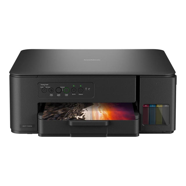 Brother DCP-T430W  3-in-1 Ink Tank Printer (3YR / 30 000 Page Carry In Warranty)