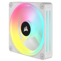 Corsair iCUE LINK LX120 RGB 120mm PWM Fan 480-2400 RPM 63.1 CFM (White)