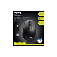 Port Executive Wireless Black Mouse