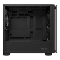 ASUS A23 Plus ARGB Micro-ATX Mini-ITX PC Case Black Tempered Glass 4 ARGB Fans