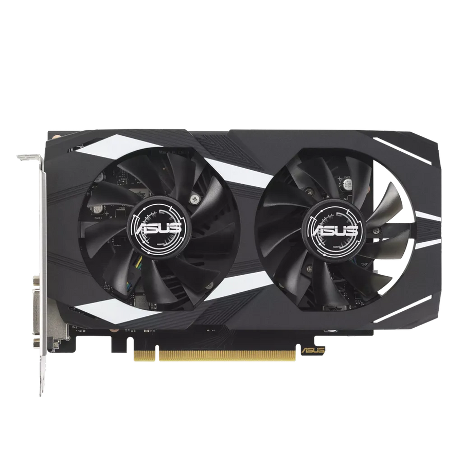 ASUS Dual GeForce RTX 3050 OC 6GB GDDR6 PCIe 4.0 Dual-Fan HDMI DP DVI