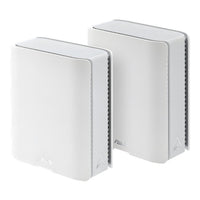 ASUS ZenWiFi BT10 BE18000 Tri-Band Wi-Fi 7 Mesh Router White 1-Pack 2.4GHz 5GHz 6GHz Dual 10G Ports AiMesh