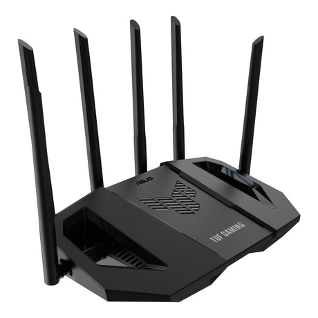 ASUS TUF Gaming BE6500 WiFi 7 Dual-Band Router 6500Mbps 4x2.5GbE Ports Black