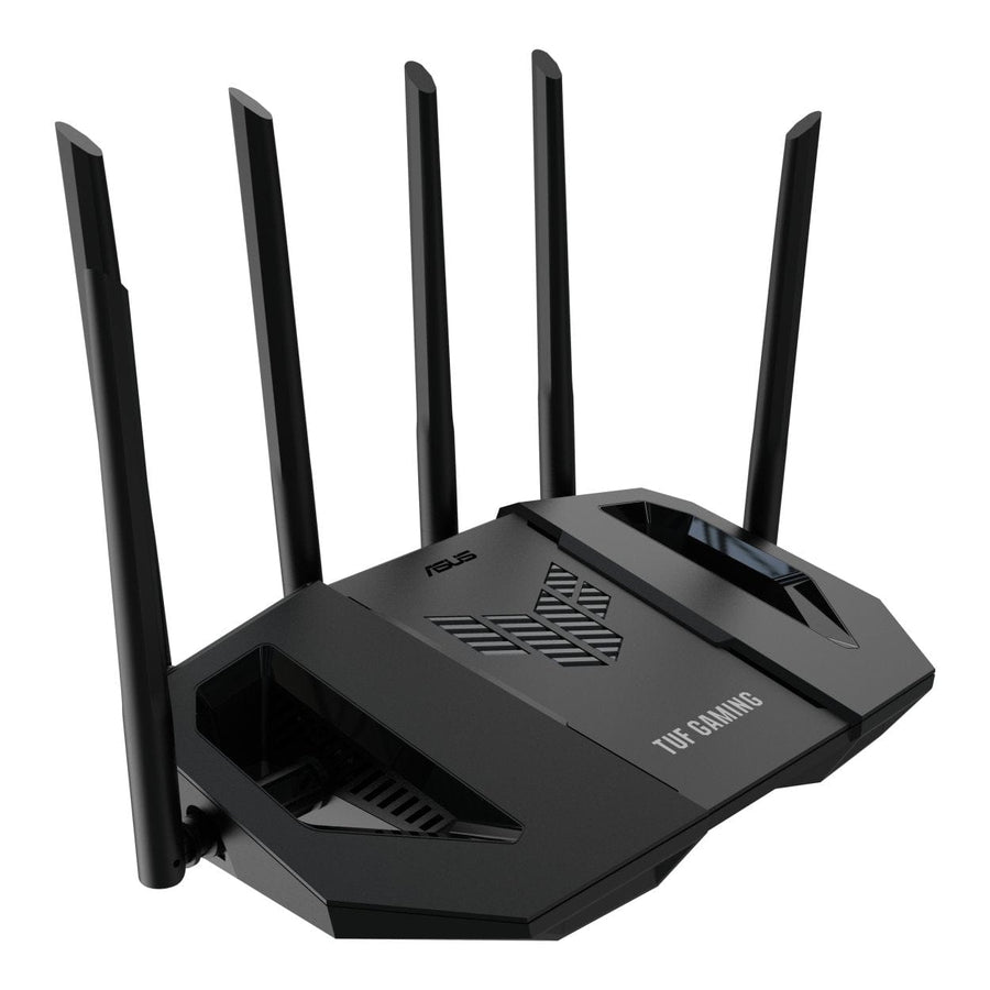 ASUS TUF Gaming BE6500 WiFi 7 Dual-Band Router 6500Mbps 4x2.5GbE Ports Black