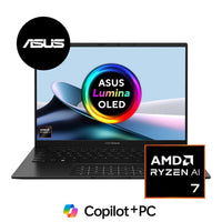ASUS Zenbook 14 OLED 14-Inch WUXGA Copilot+ Laptop AMD Ryzen AI 7 350 16GB 1TB Win 11 Home (Black)