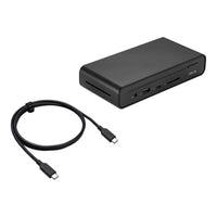 ASUS DC301 USB-C Docking Stand HDMI DisplayPort 3x USB RJ45 SD Card 150W Adapter