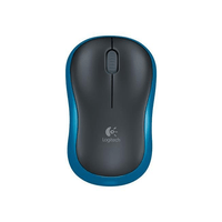 Logitech M185 Wireless Mouse - Blue