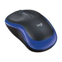 Logitech M185 Wireless Mouse - Blue