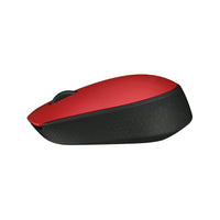 Logitech M171 Wireless Mouse 2.4GHz Nano USB Optical Red