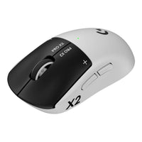 Logitech Pro X2 Superstrike Wireless Gaming Mouse HERO 2 Sensor 44000 DPI 8000Hz LIGHTSPEED HITS Technology 90-Hour Battery