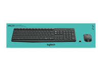 Logitech MK235 Wireless Full-Size Keyboard and Mouse Combo (Grey)
