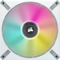 Corsair iCUE ML140 RGB ELITE 140mm Magnetic Levitation Fan White 2-Pack