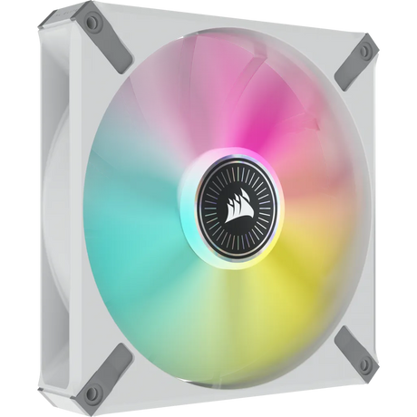 Corsair iCUE ML140 RGB ELITE 140mm Magnetic Levitation Fan White 2-Pack
