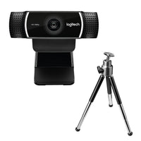 Logitech C922 Pro Stream Full HD 1080p Webcam 60fps Dual Microphone with Tripod USB-A