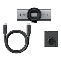 Logitech MX Brio 4K 8.5MP Streaming Webcam AI Enhancement Show Mode Privacy Shutter USB-C