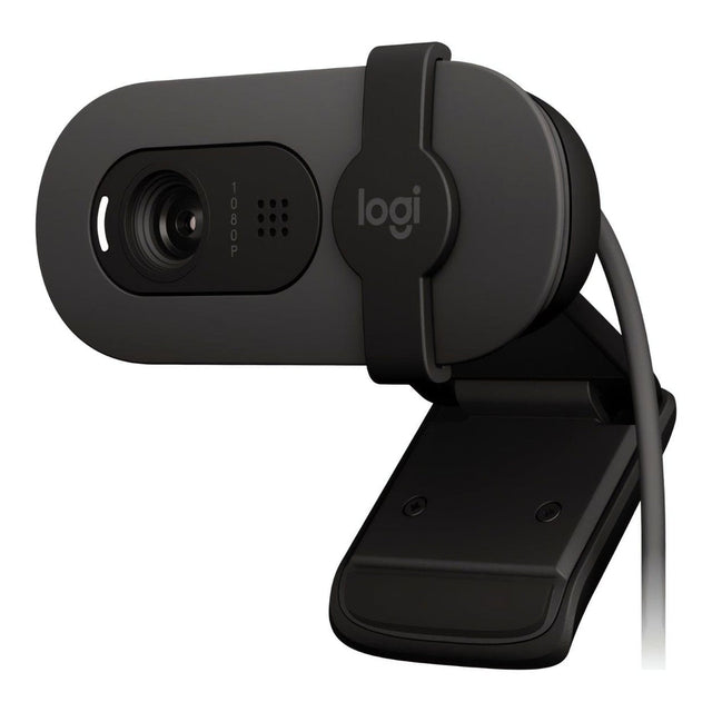 Logitech Brio 100 | Webcam | FHD 1080p | USB Port | Graphite