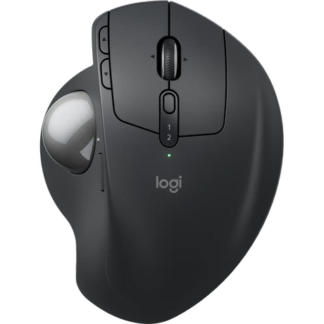 Logitech MX ERGO S Advanced Wireless Trackball Mouse 2048 DPI Bluetooth USB RF Black