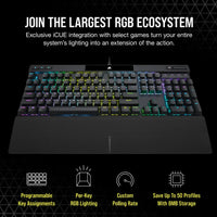 Corsair K70 RGB PRO Full-Size Mechanical Gaming Keyboard with Cherry MX Speed Switches