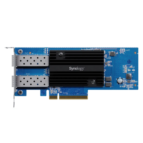 Synology E25G30-F2 Dual-Port 25GbE SFP28 PCIe 3.0 Network Card