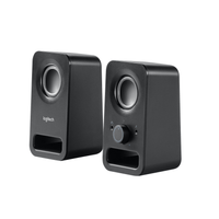 Logitech Z150 Multimedia Stereo Desktop Speakers 6W 3.5mm Jack Black