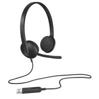 Logitech H340 USB Headset with Noise Cancelling Mic
