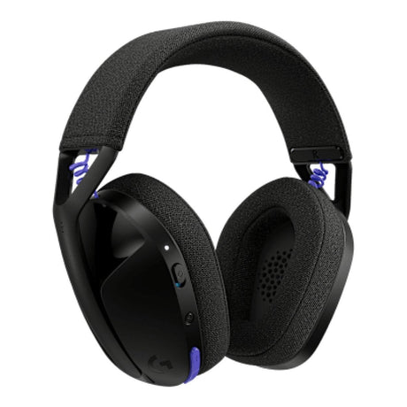 Logitech G321 Lightspeed Wireless Gaming Headset 40mm Drivers Flip-to-Mute Mic 20-Hour Battery Black