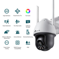 TP-Link VIGI 4MP Full Colour Wi-Fi Pan/Tilt Network Camera