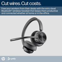 HP Accesories Poly Voyager 4320 Microsoft Teams Certified Headset +BT700 dongle +Charging Stand